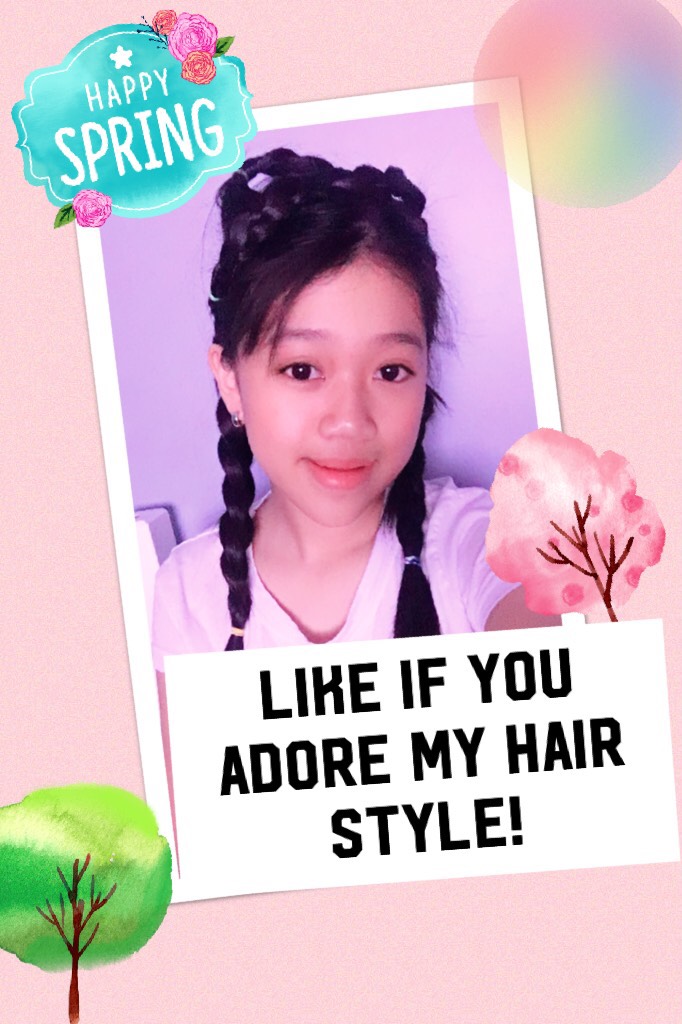 Like if you adore my hair style!