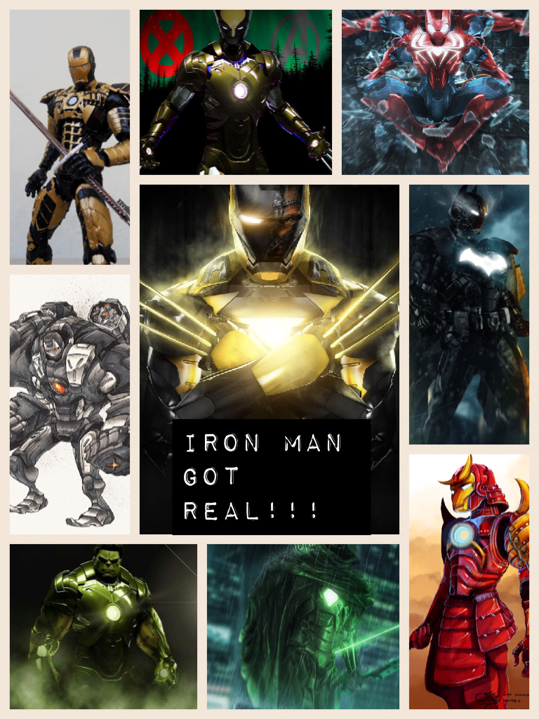 Iron man got real!!!
