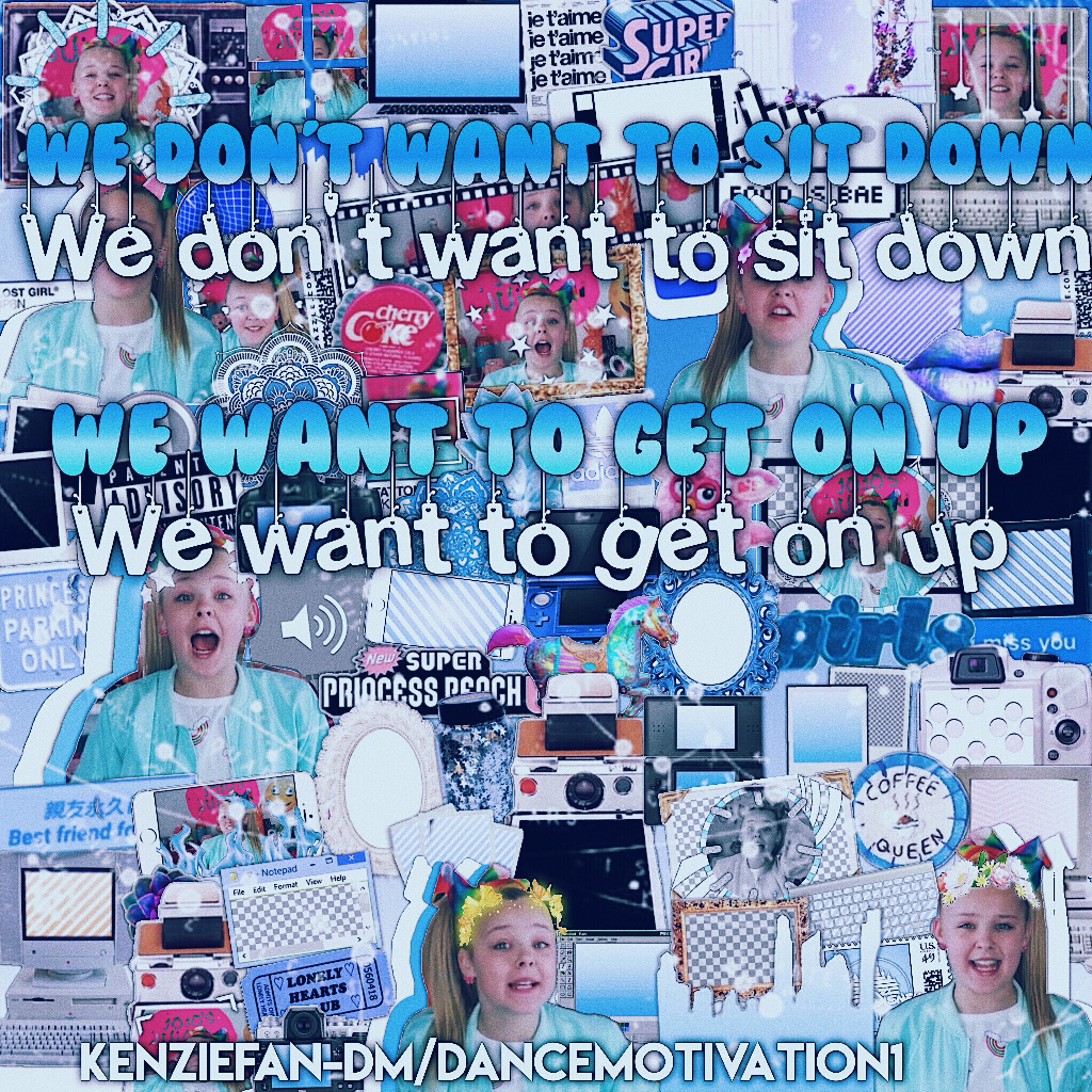 Click emoji 😊






















Edit of jojo siwa and Collab with dancemotivation1 go follow her if you can.RATE 1//10 and get this 15 likes and sorry I'm not active hope you guys like this edit and I will post a new one later on 