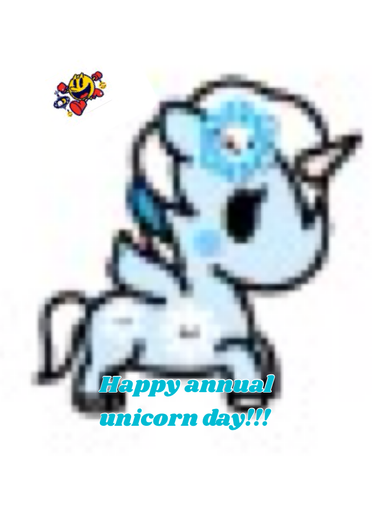 🦄🦄Happy annual unicorn day!!!🦄🦄