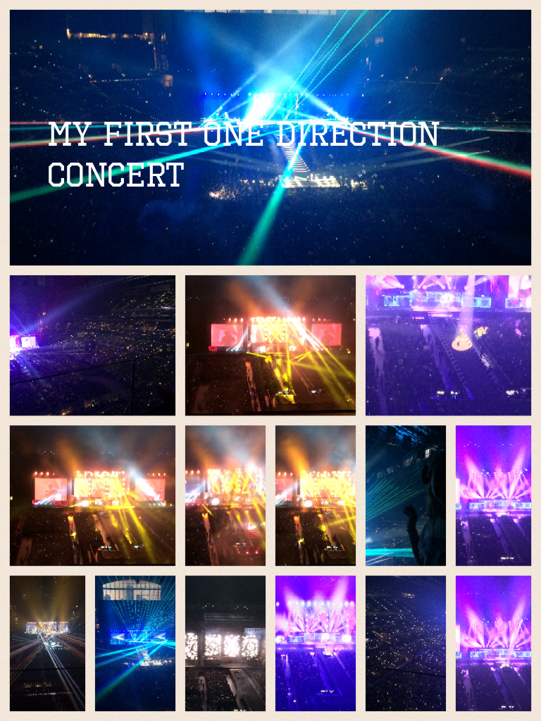 My first One Direction concert