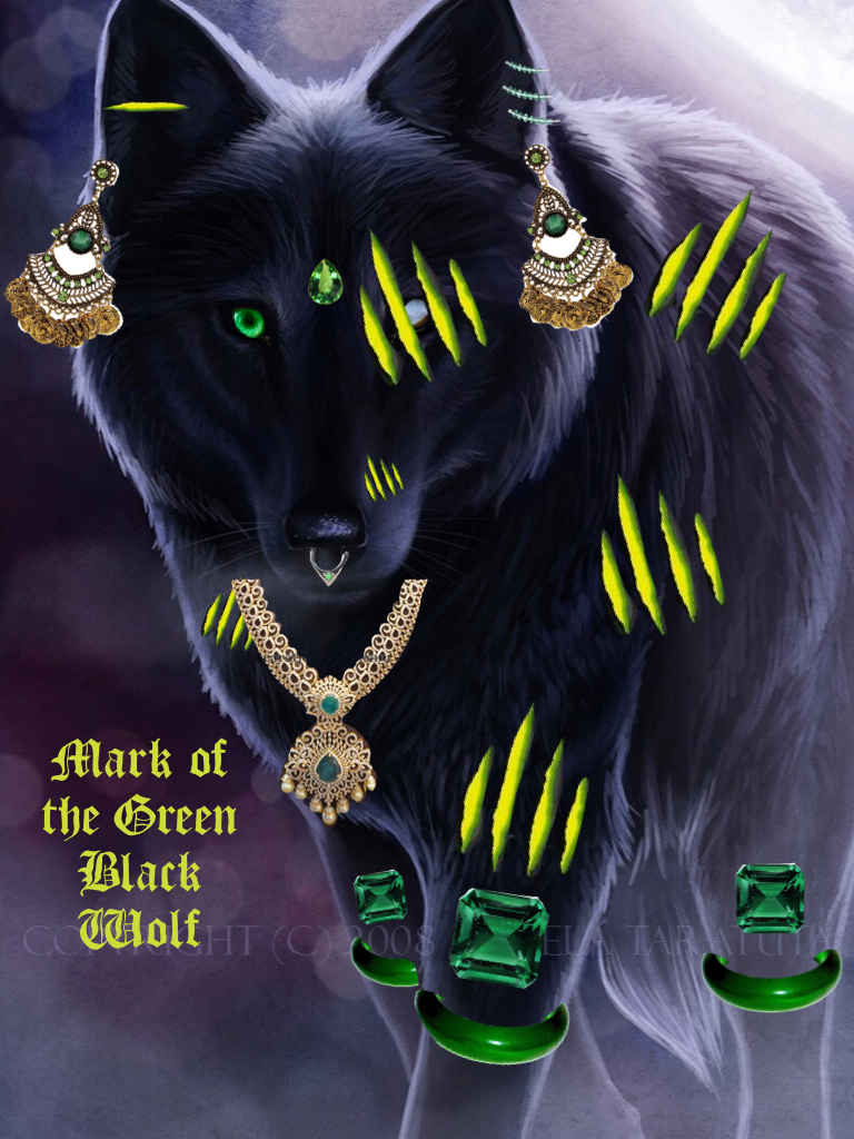 Mark of the Green Black Wolf