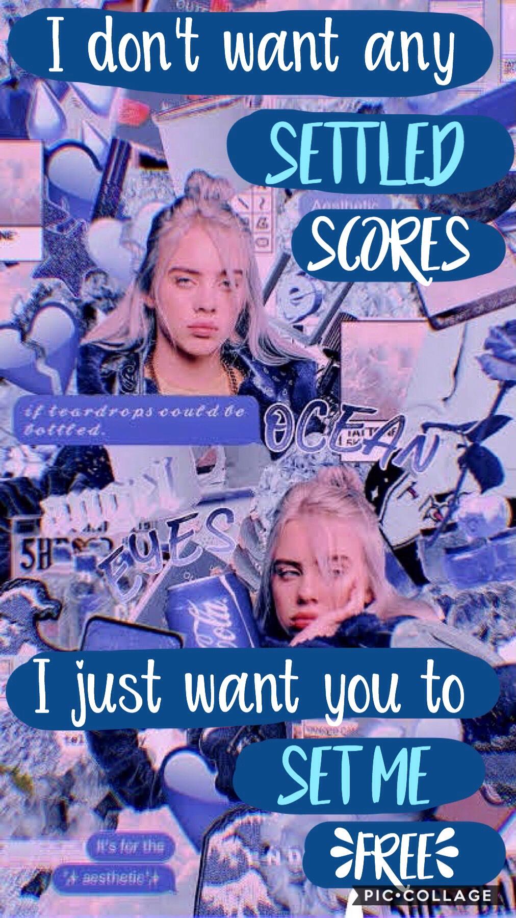 💙TAP💙
Who else absolutely LOVES Billie Eilish??? 🙋  I CERTAINLY do lol.  I'm also in LOVE with this song!!  First person to comment the right song gets a free spam of likes!!
💜cookies-and_cream💜