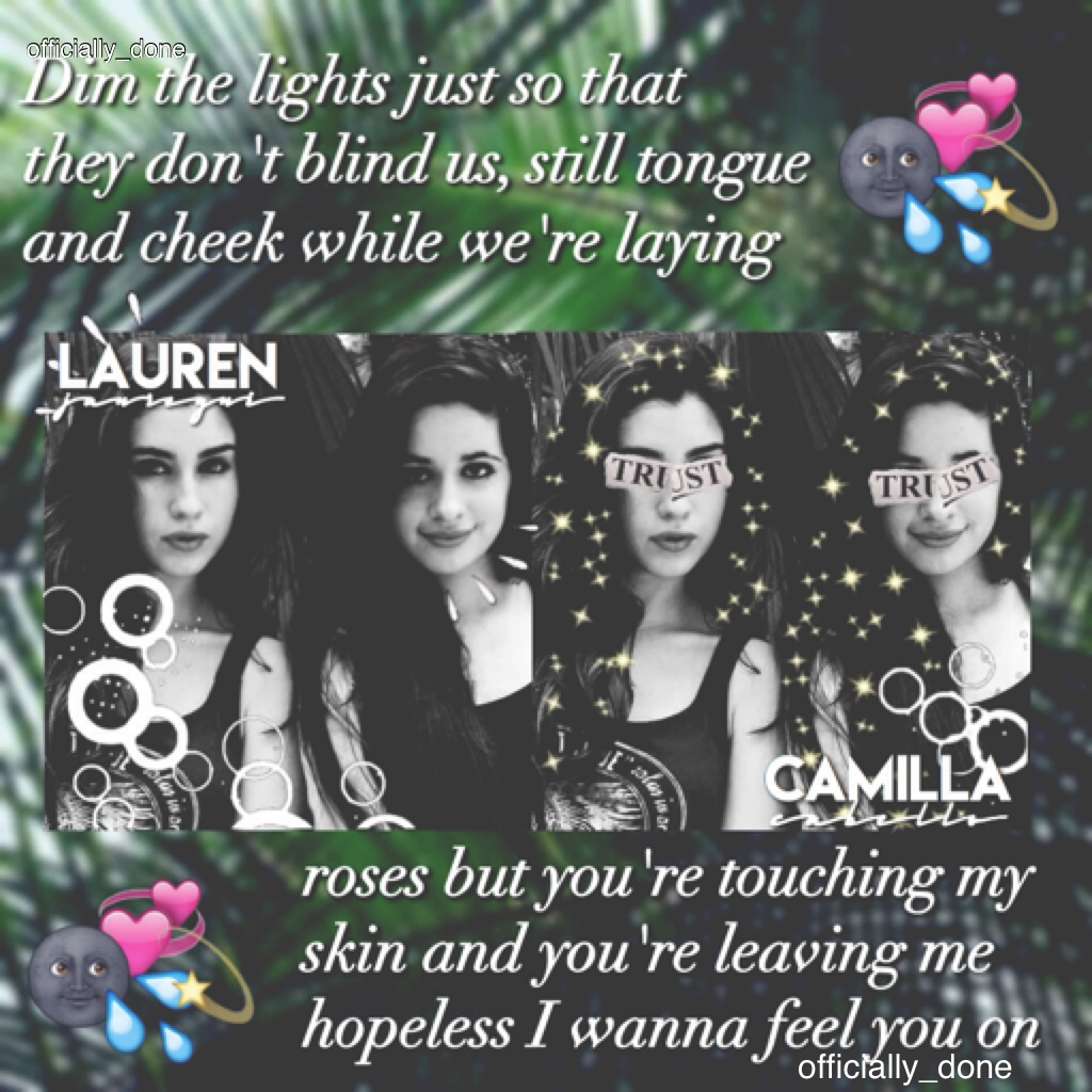 click 
My new fav song!
"All in My Head" by:
5H💞👏