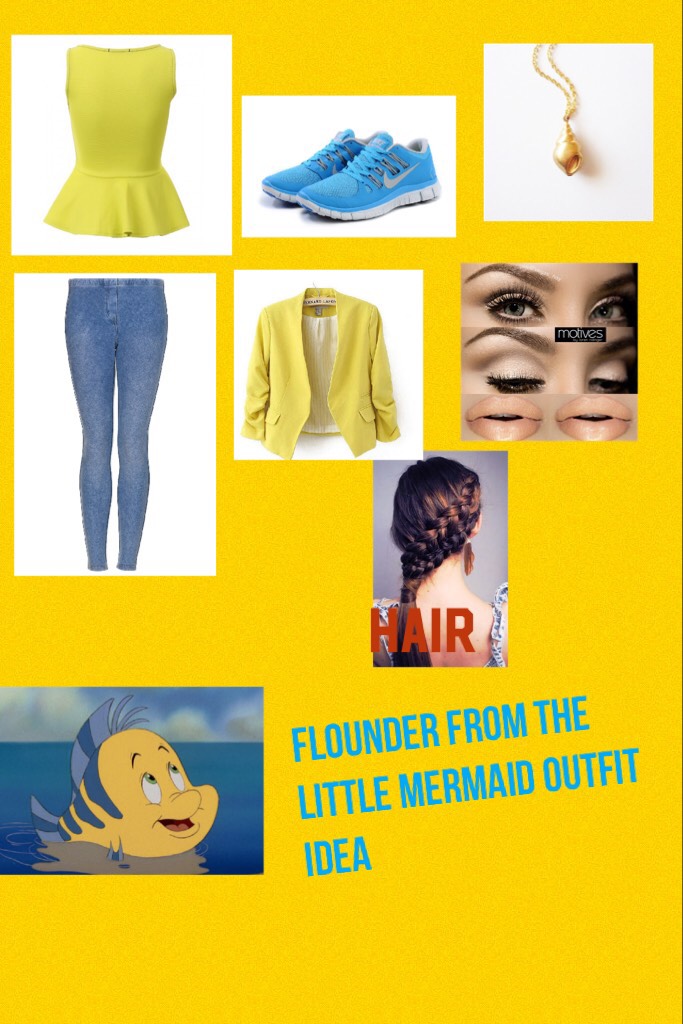 Flounder outfit idea part of the character outfits ideas series 