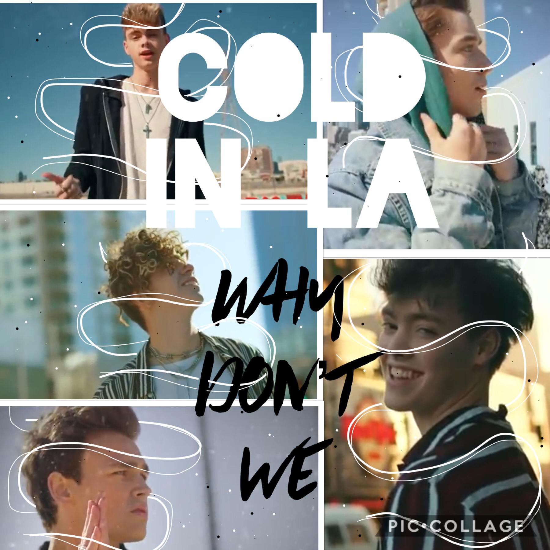 Why don’t we ‘‘cold in La’’ wallpaper!!!🖤🖤🖤