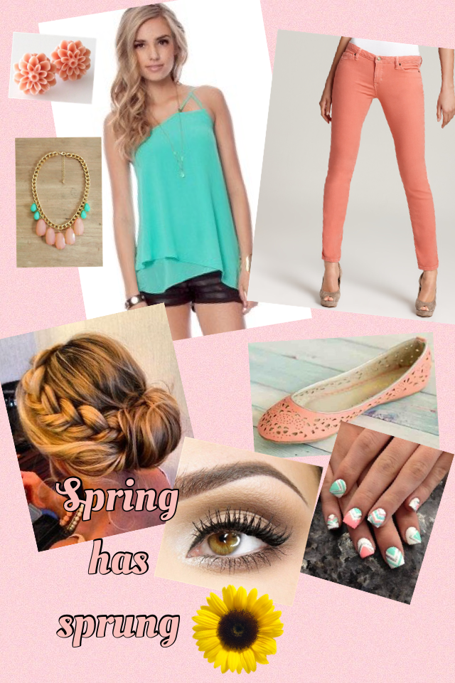 Cute spring outfit!
