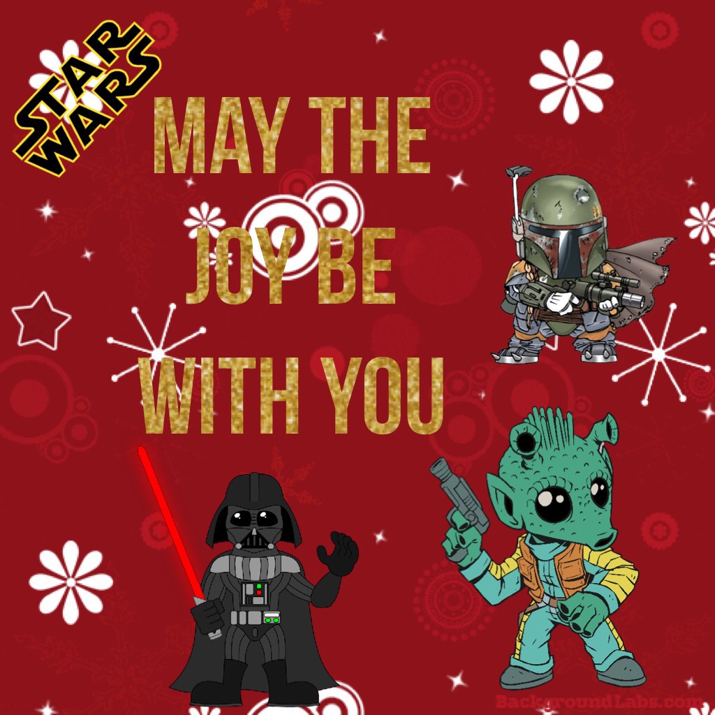 May the joy be with you 