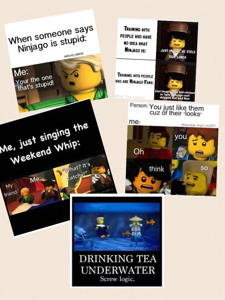 Ninjago fans like this collage