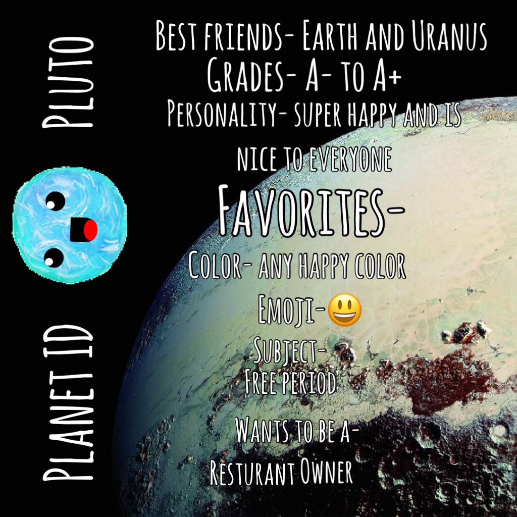 Planet ID Pluto