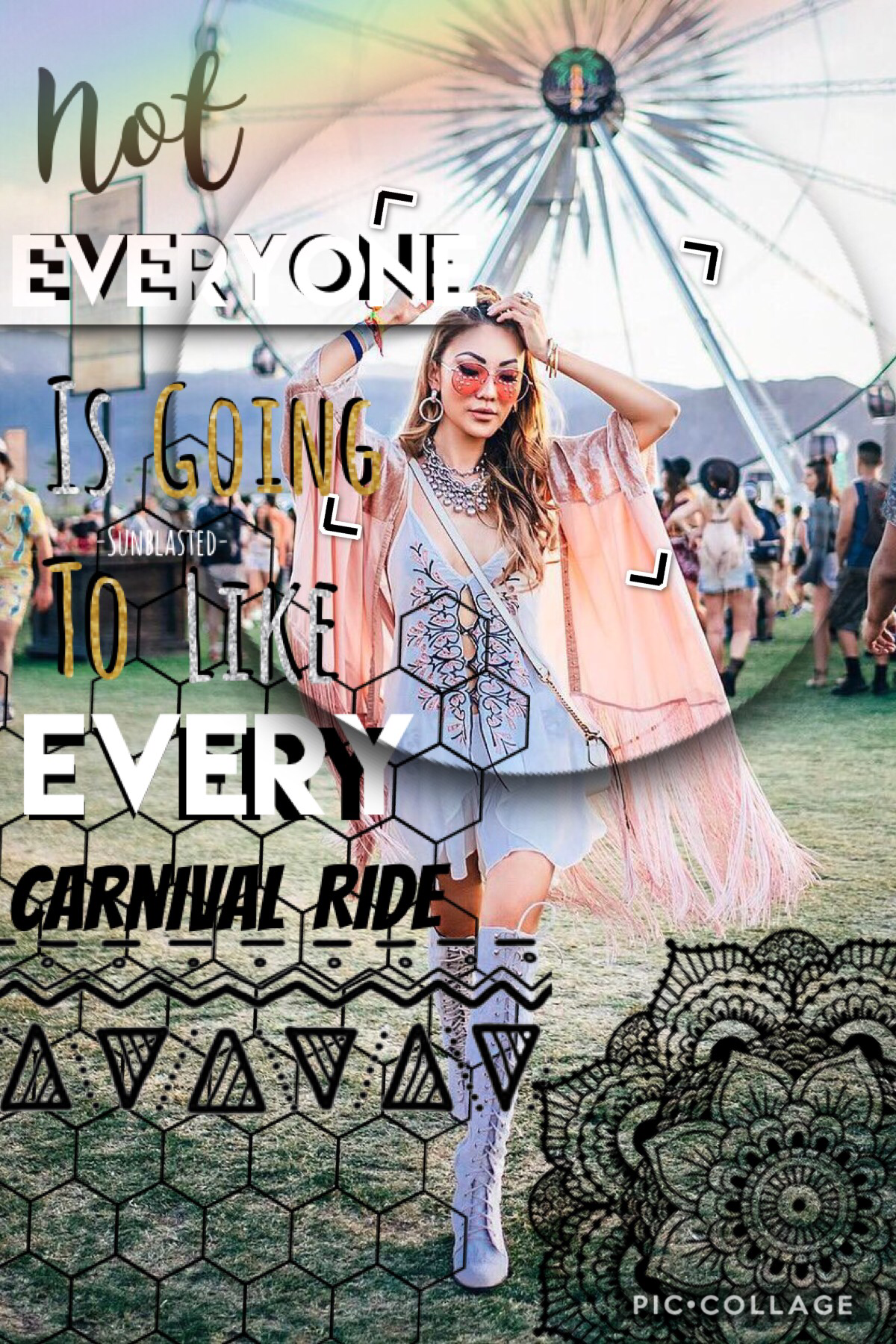 “Not everyone is going to like every carnival ride”🎡