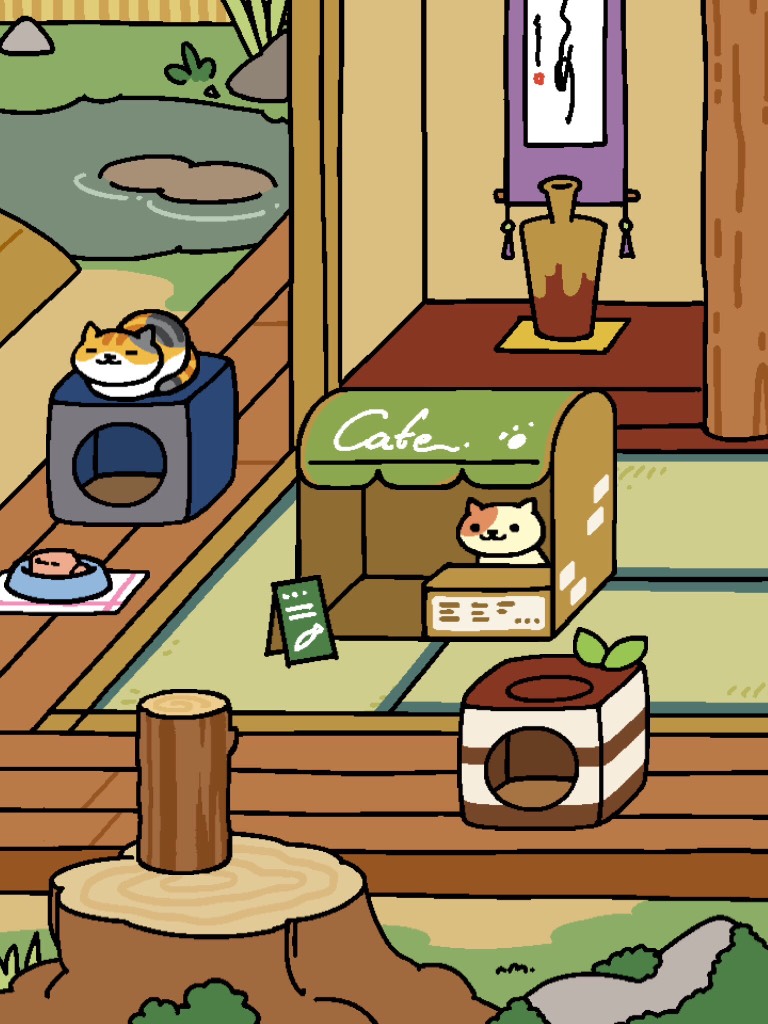 This is when I got Peaches, before I had to delete the app -_-