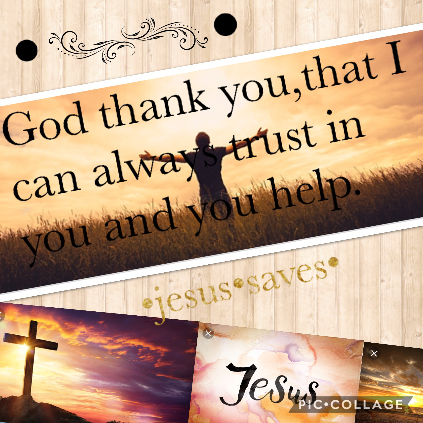 Jesus saves!!❤️God is so good😊