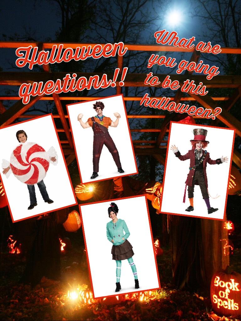 Halloween questions!!