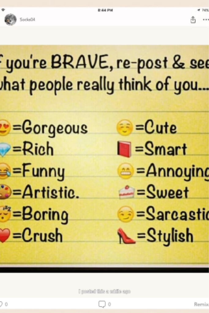 I don't think that you're brave enough to comment below ❤️
