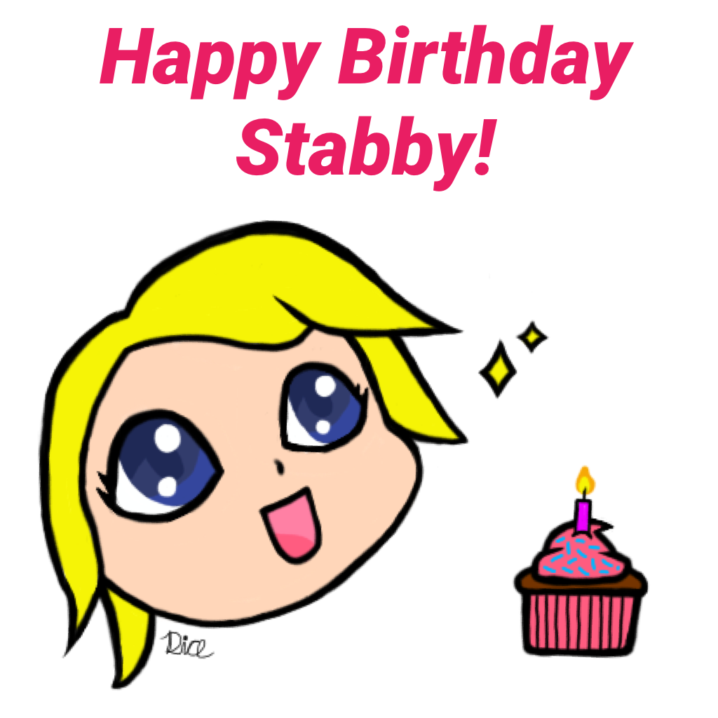 Happy birthday StabbyChara and Miss_Peridot!