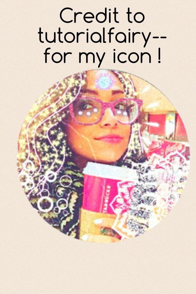 Credit to tutorialfairy-- for my icon !