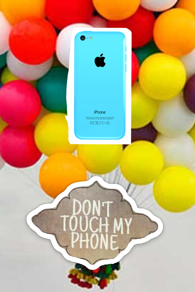 Don't touch my phone 