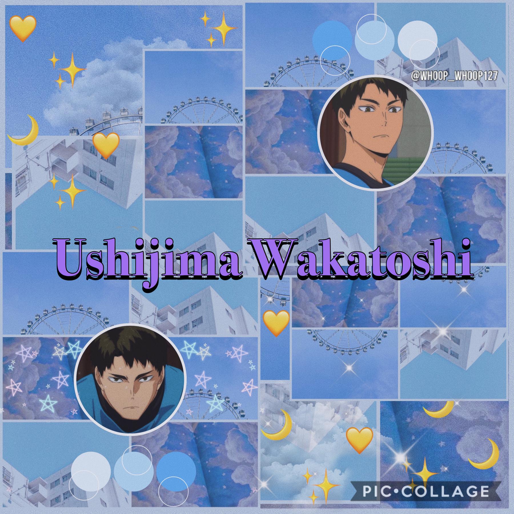 •🚒•
🌻Ushijima~ Haikyuu🌻
Here’s an edit I made for a birthday blog I’m making on Amino for Ushijima!❤️ I also posted a journal spread on my other account uwu 🥺✨