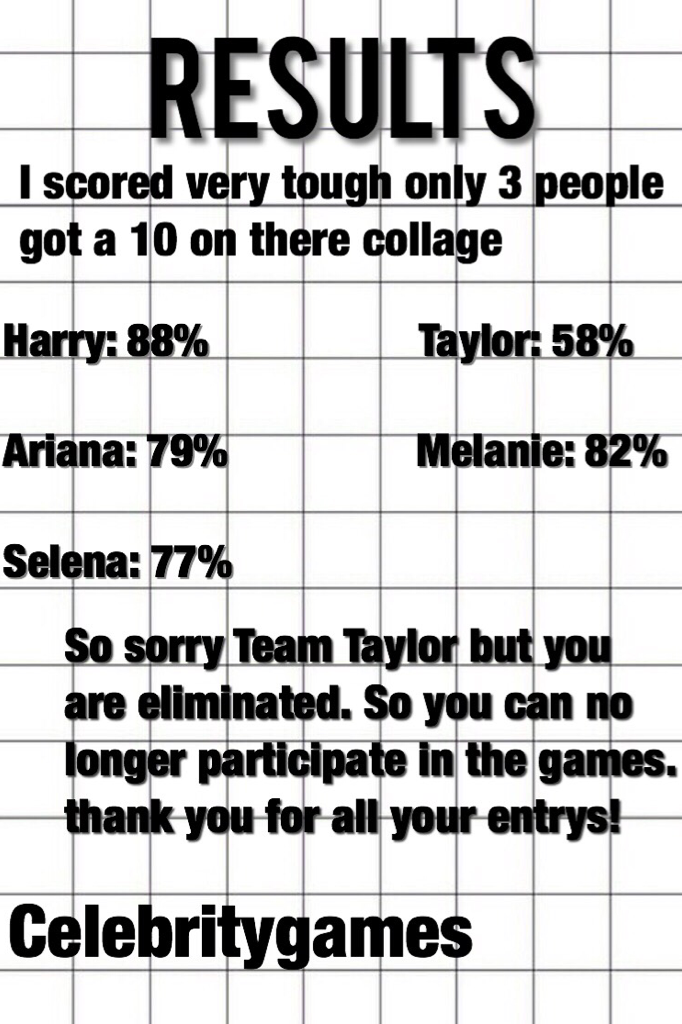 sorry team Taylor