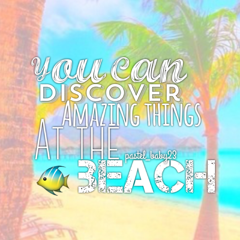 Beach Vibes🐠‼️🍉