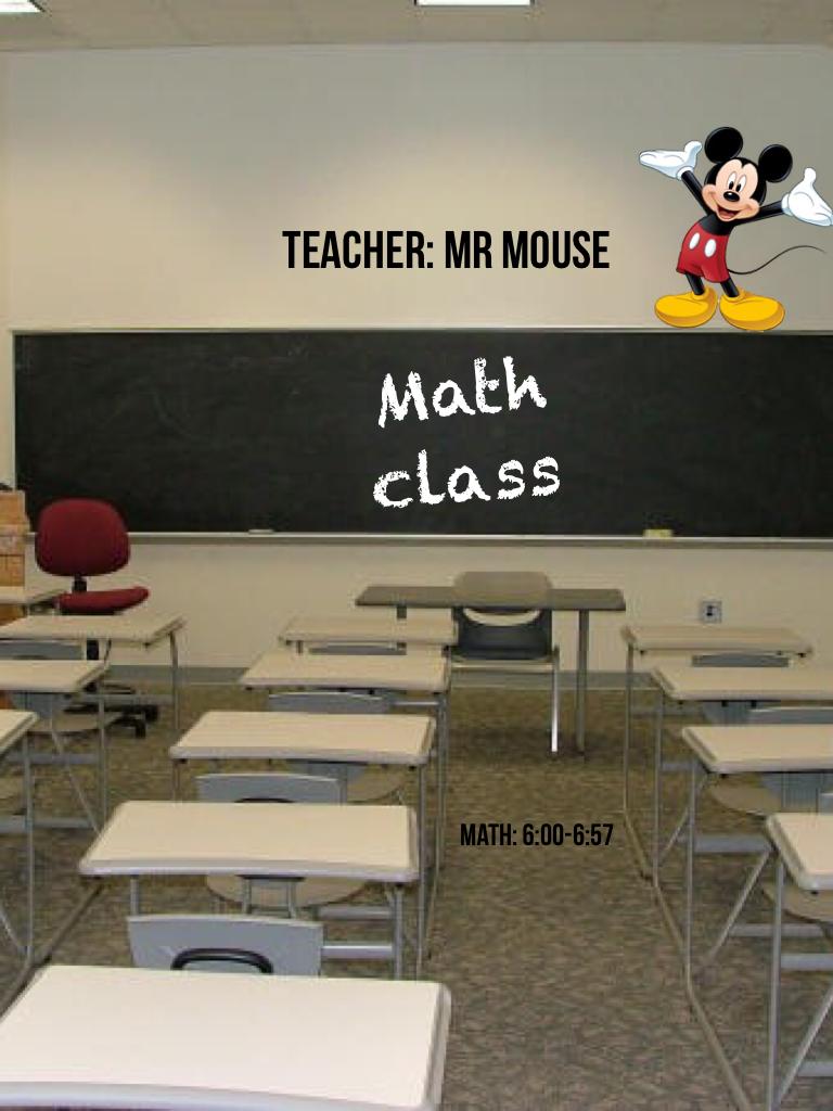 Math class