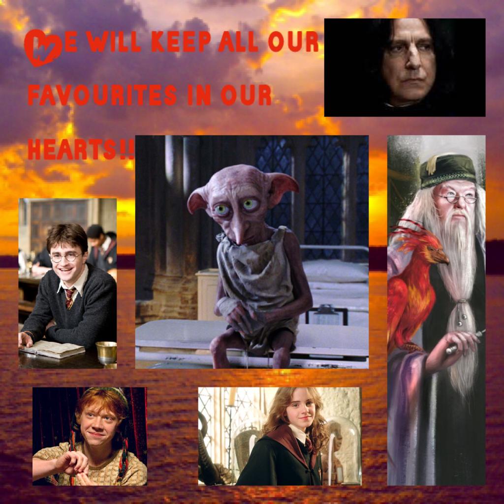 Love the Harry Potter cast and what they have done for us!!! 