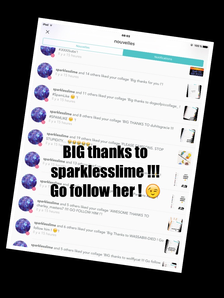 BIG thanks to sparklesslime !!!
Go follow her ! 😉