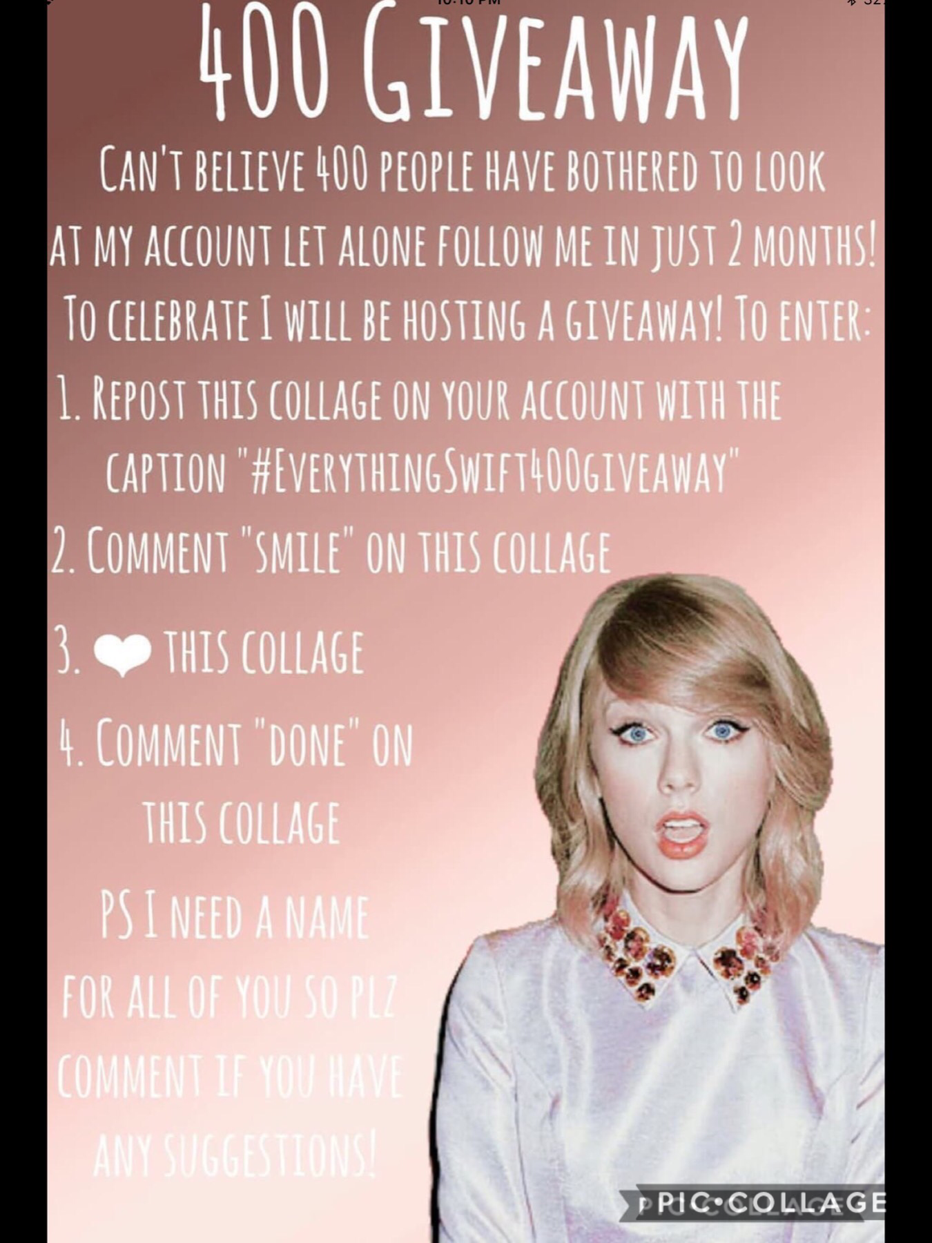 #EverythingSwift400giveaway