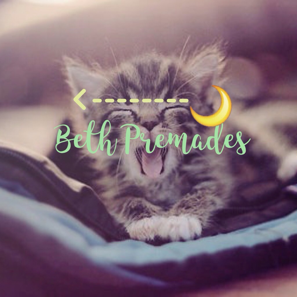 🏝Tap🏝

Beth premades coming! I hope you use and give credit!~🌟🙌🏼
Follow my main @starfishmulti please!🙈💦 Kittens!!!! 🐱⛱