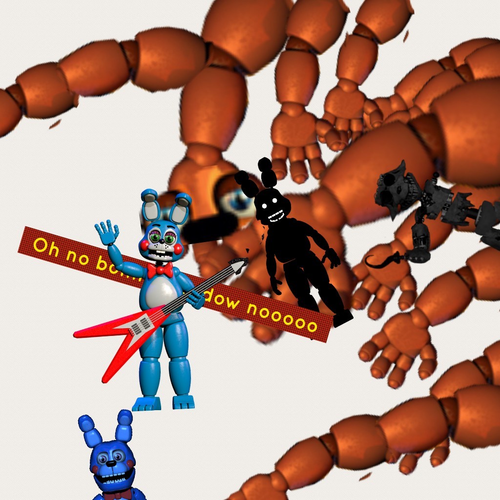Toy Freddy is a monster (don't know fnaf leve)
