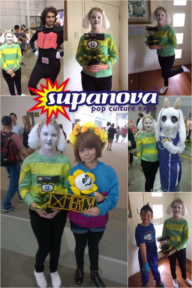 IT WAS SOOO FUN!! I went today as asriel and I saw all these really amazing ppl <3 it was so cool, about 9 people took a photo with/of me bcuz they knew who I was. It was really cool having people come up to me being like; "hey asriel can I take a picture