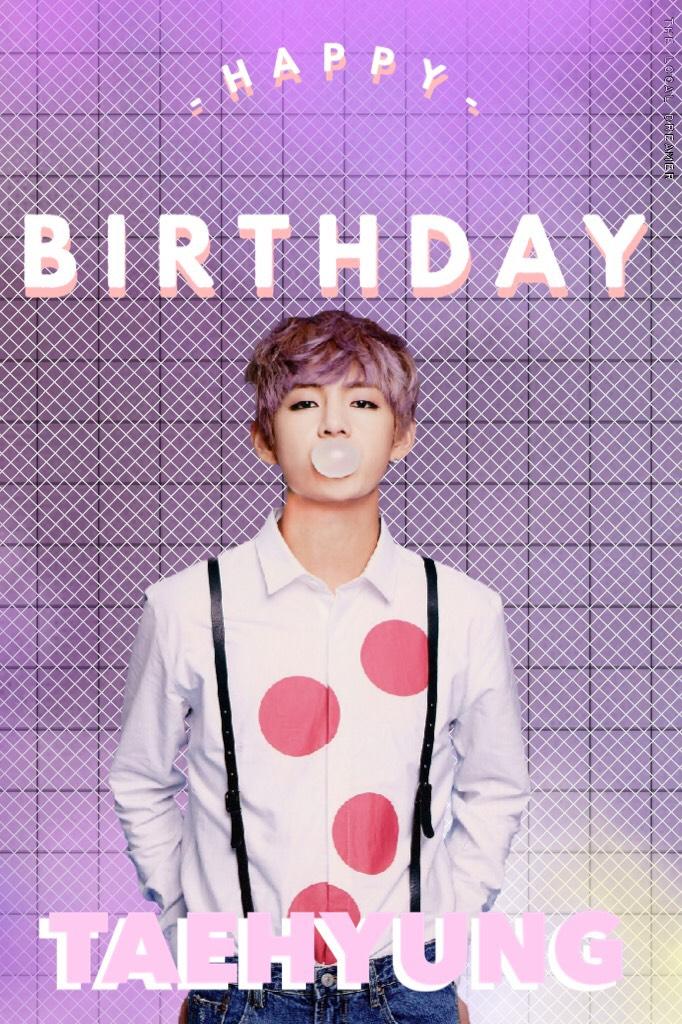 I hope you like this one! Happy birthday Taehyung! <3 I do not think this collage is that great, but I do want to wish Taehyung a happy birthday. Thank you all for 150 followers <3 Love you all ^-^
