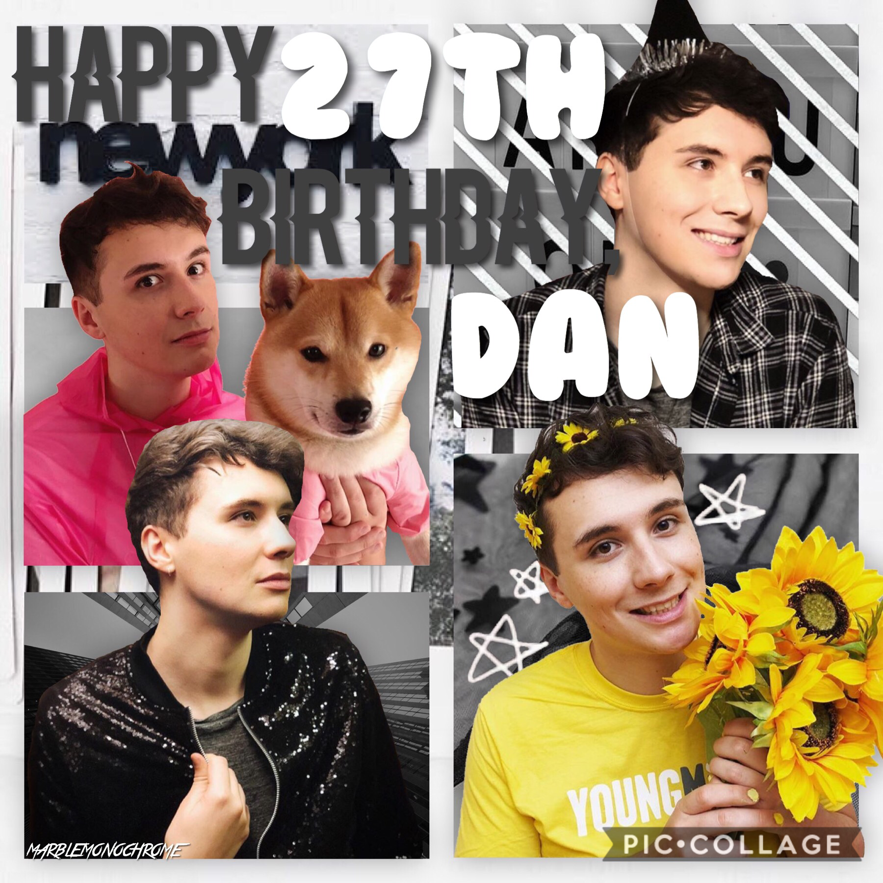 Happy 27th Birthday Dan.

You’re a year closer to d**th and I’ve now become jealous of that fact