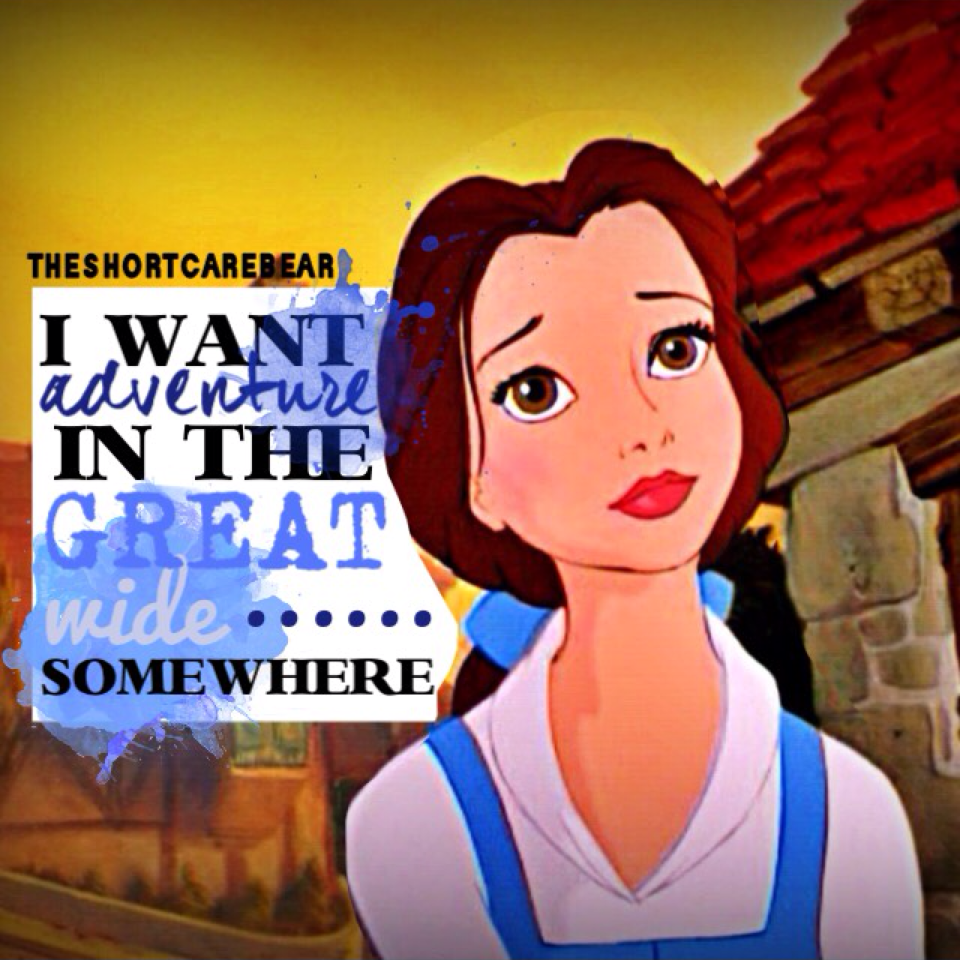 Repost of a contest collage//belle