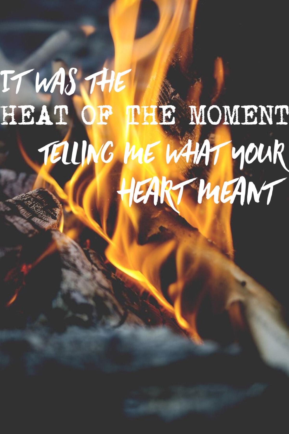 Heat Of The Moment// Asia

You’ll thank me when it’s Wednesday.