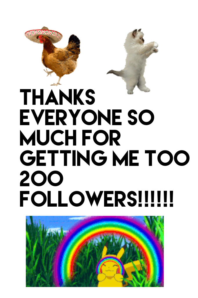 200 Followers!