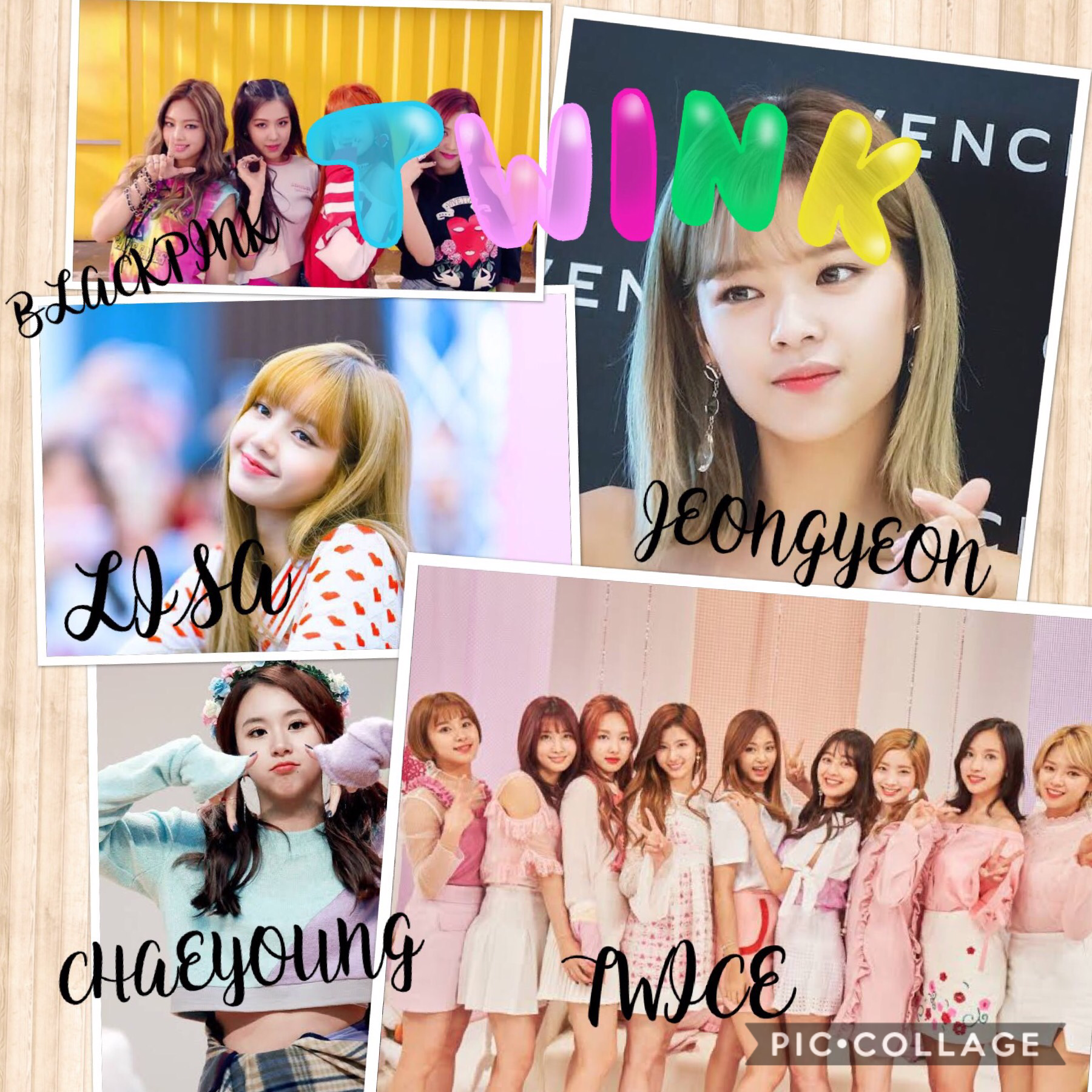 another one... still really bad it's mainly just of my biases... GO JEONGYEON AND BABY TIGERRRRRRRRRRRRR GOOOOO LISAAAAAA...uh what am i even saying???