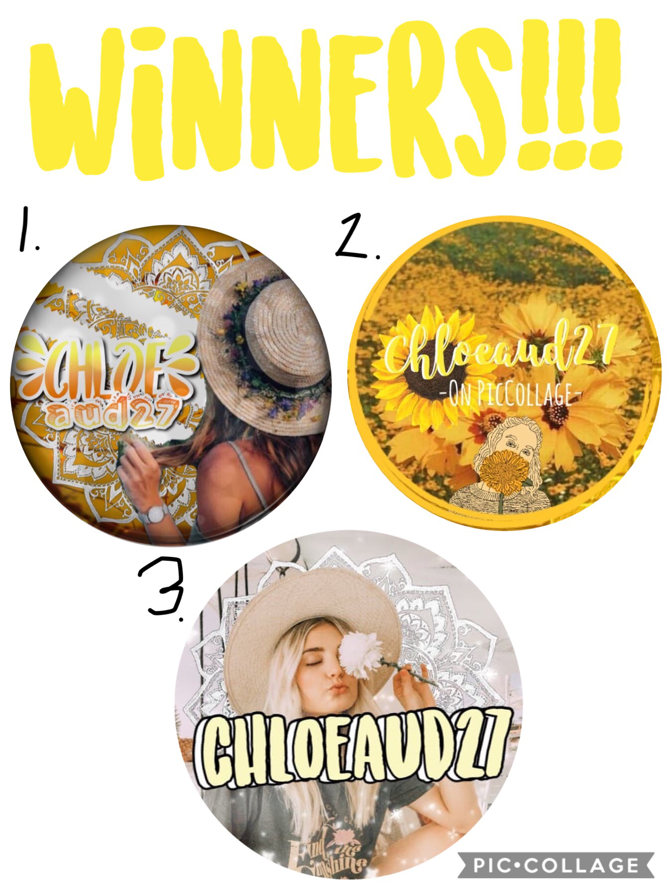 Tap🌻
These are the winners!! It was SOOO hard to choose. Thx for everyone who participated! 