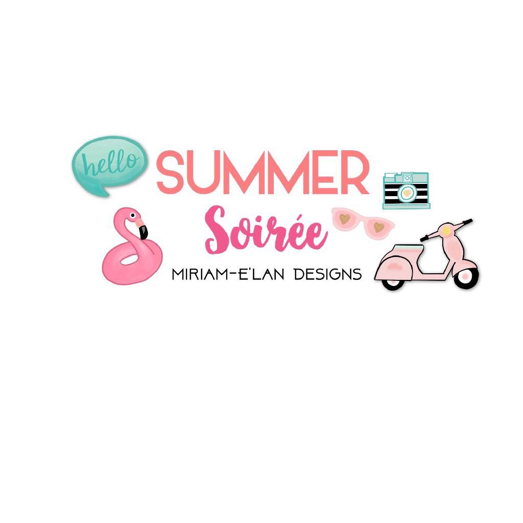 My Summer Soirée sticker pack *should* be coming out soon! I turned it in & just waiting for it to go live. I hope you love it! 