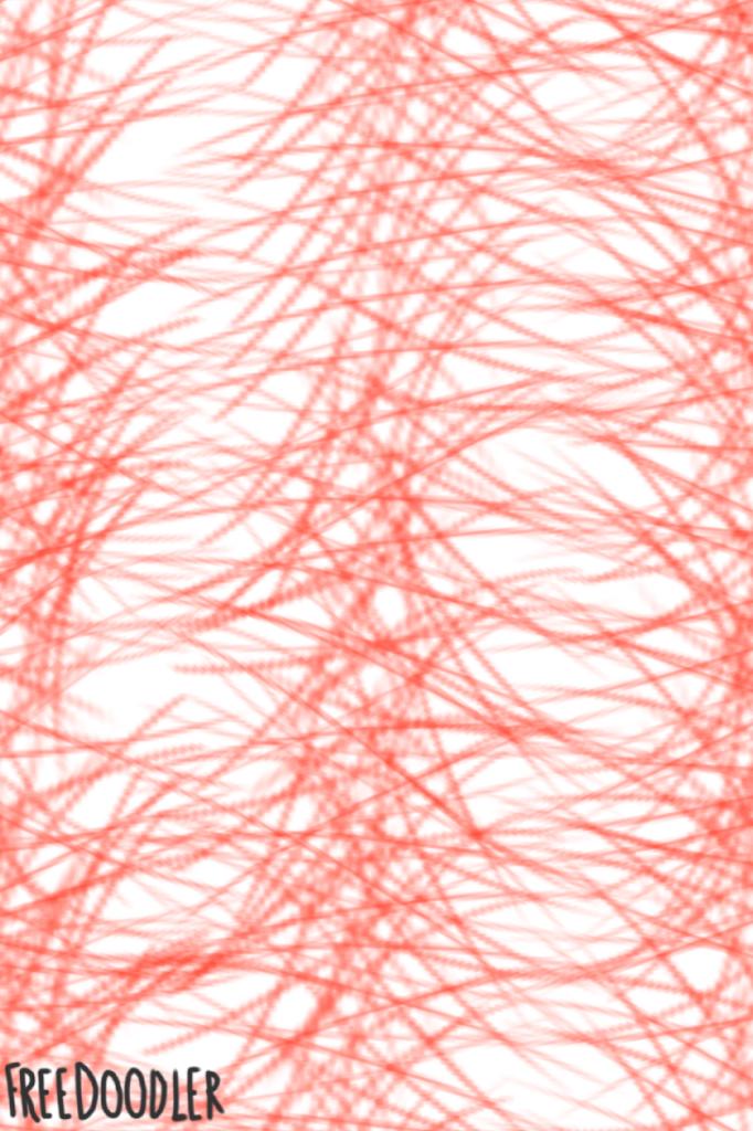 Red Scribble Background