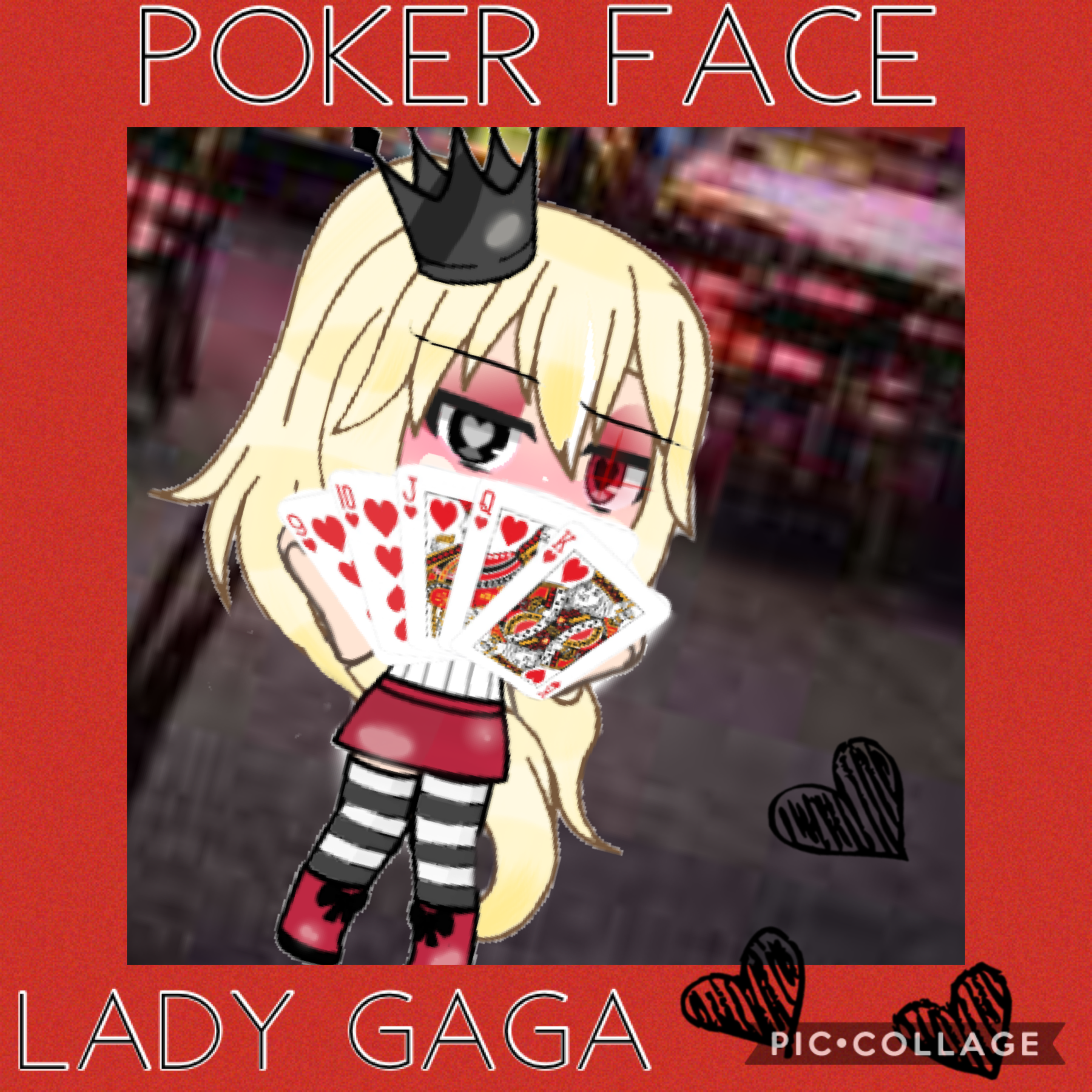 I edited this ( still not the best at it) hope you like it! ♥️♦️🃏♠️♣️