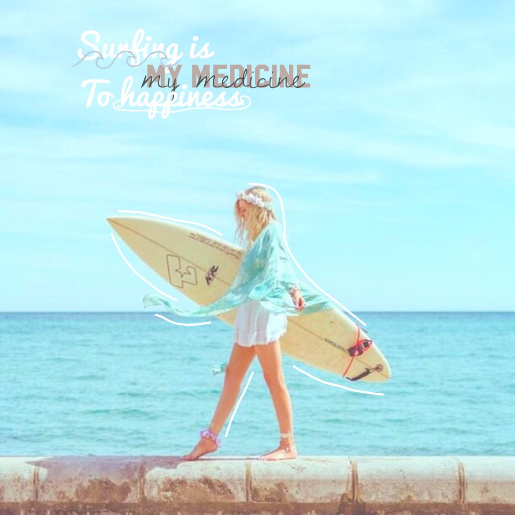 💙 I love surfing! How about you? 💙