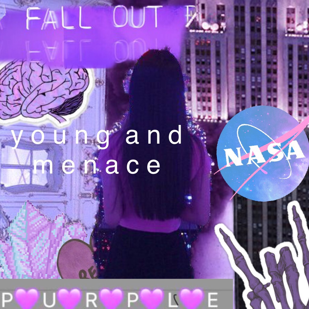 👾💜T A P💜👾
M A N I A  aesthetic for you, I haven’t posted in a while! How has your day been? About to go on a following spree y’all, like for a follow!