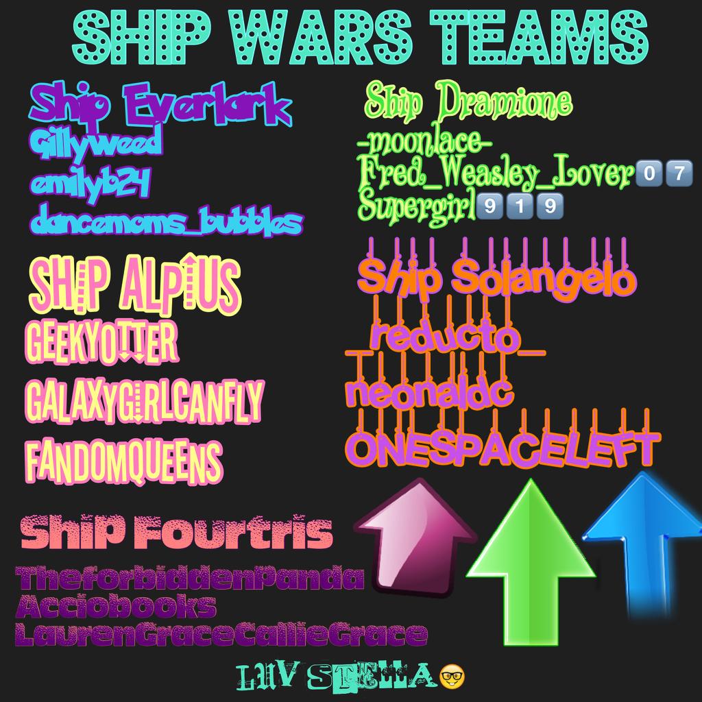 Sorry if you were in team percabeth I had to close that gem so we could start soon and sorry if u are not in you first choice
One place left in team Solangelo plz tell you friends!!!😘❤️❤️