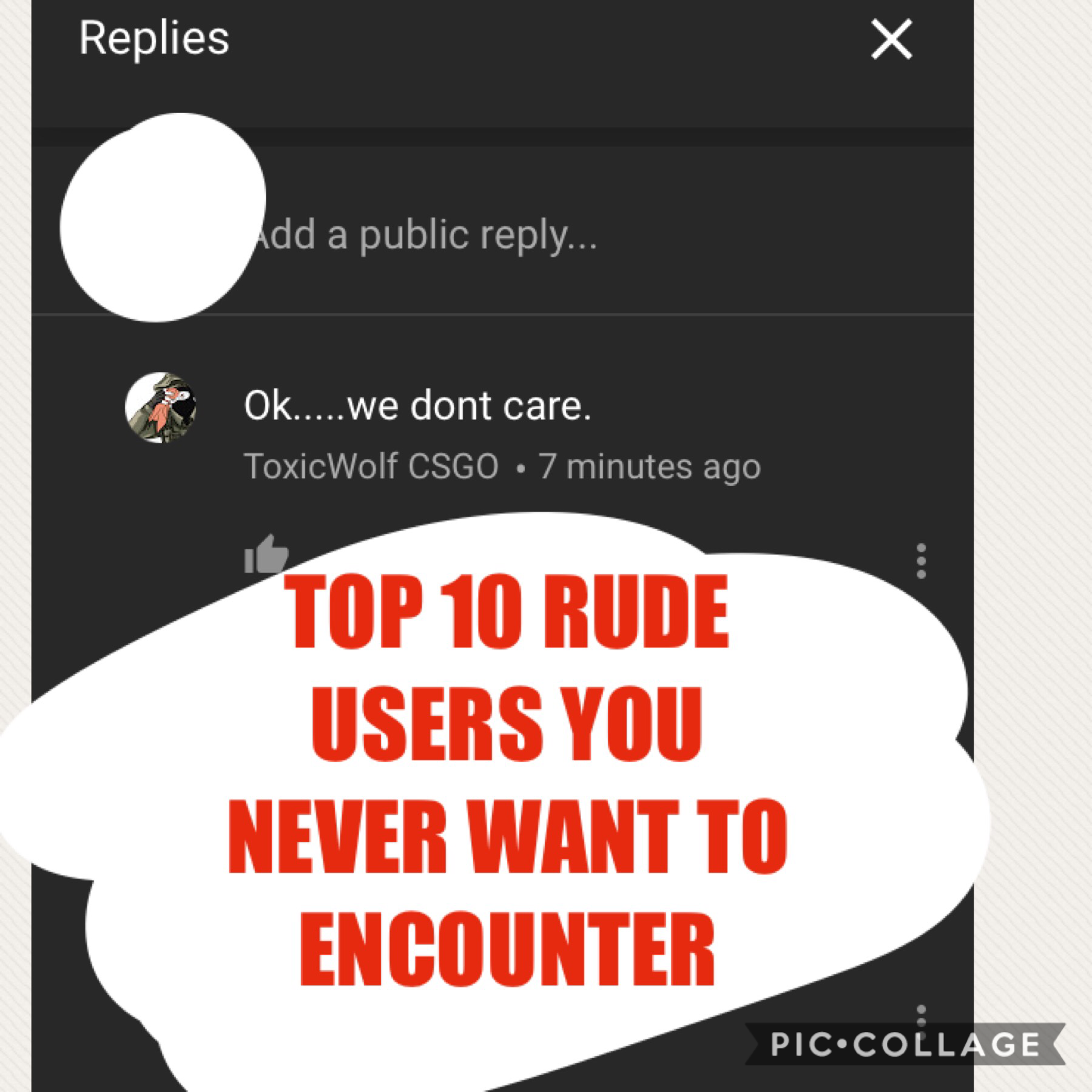 Tap for so much magic 😳
Who ever encountered a 
rude use or was be a rude user?