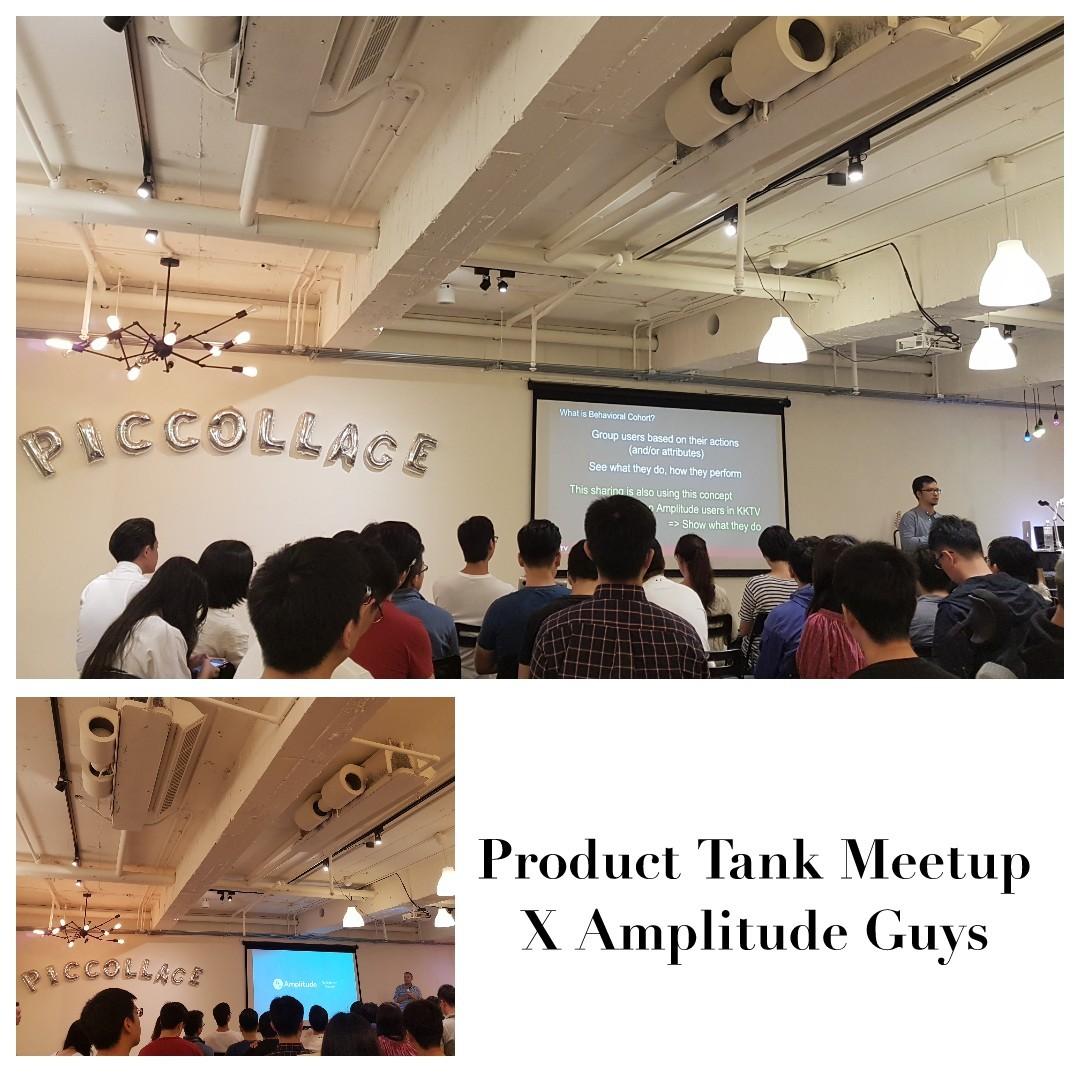 Product Tank Meetup
X Amplitude Guys