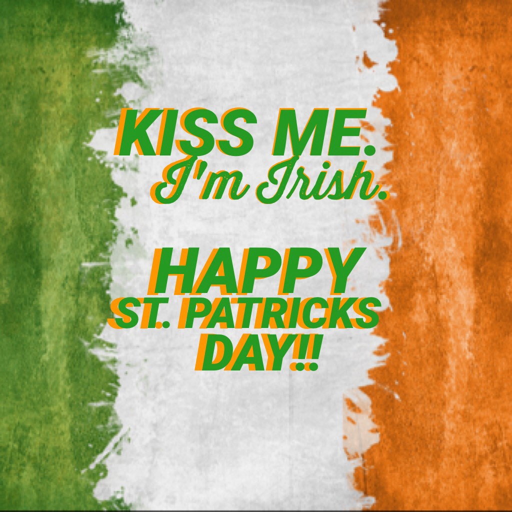 I live in America but I'm 75% Irish!! Are you guys Irish?