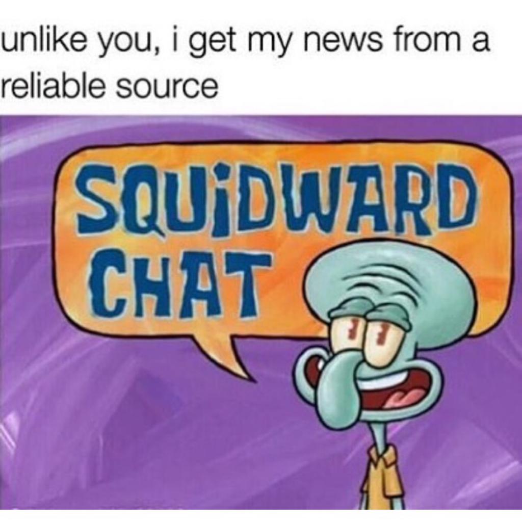 tonight on squidward chat...