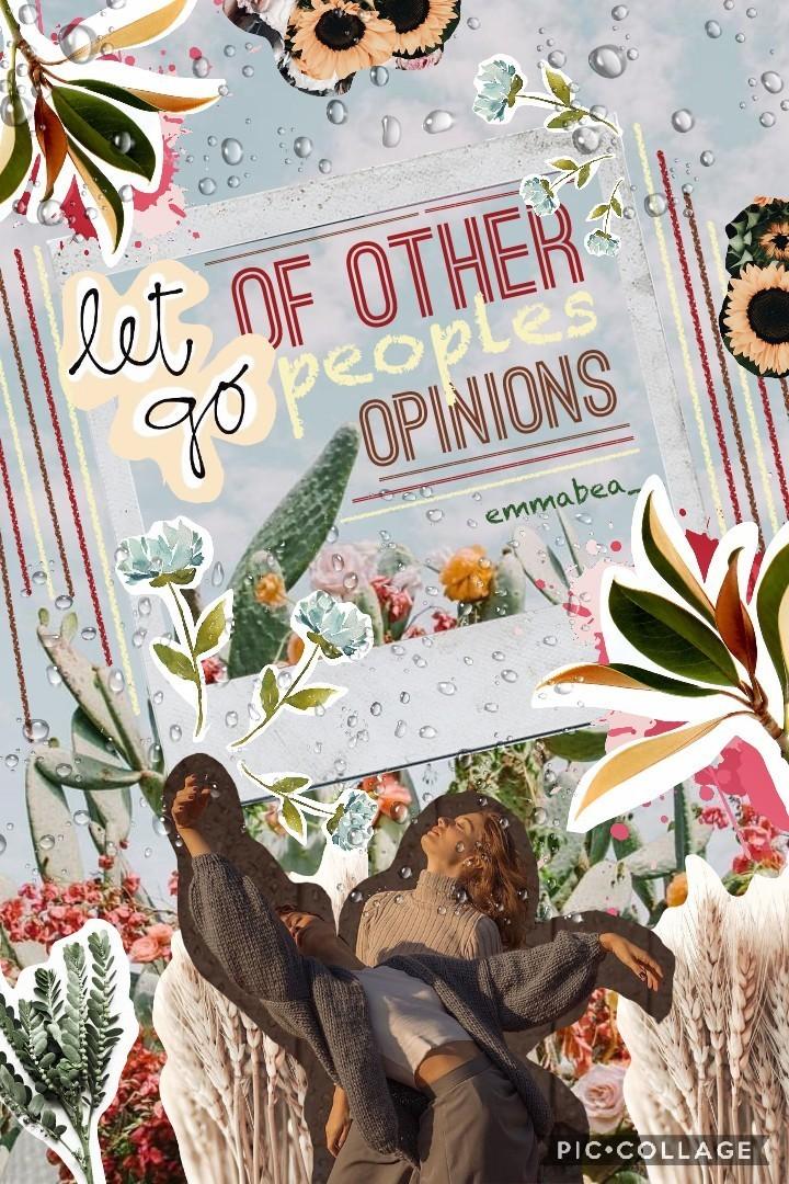 • Obviously this is is like kind of spring themed😂 which I didnt plan to I guess I just like flowers too much ☺🙄 And like the text is an advice to myself cause I listen wayyy too much to other people. It made my life chaotic. I learn things too late... no